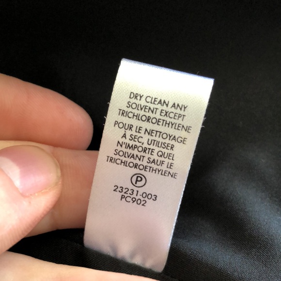 Wool blend Calvin Klein Moto style vest - Picture 9 of 10